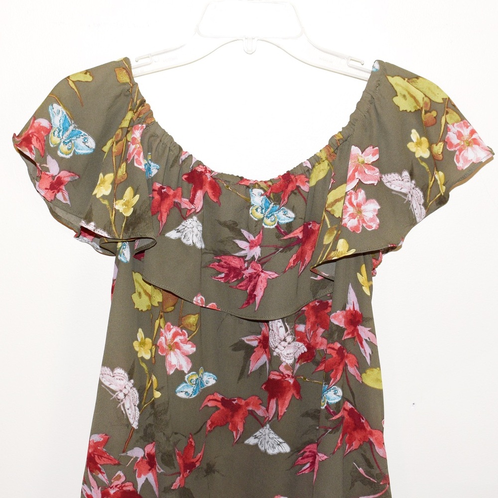 Anthropologie Maeve Vallita Off The Shoulder Blouse - Picture 5 of 7
